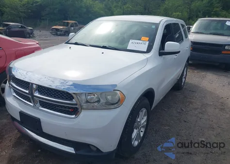 2013 Dodge Durango Sxt from USA, damaged, VIN 1C4RDJAG4DC512491
